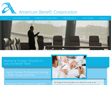 Tablet Screenshot of americanbenefit.com